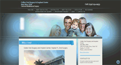 Desktop Screenshot of collieroralsurgery.com
