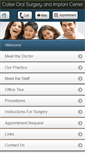 Mobile Screenshot of collieroralsurgery.com